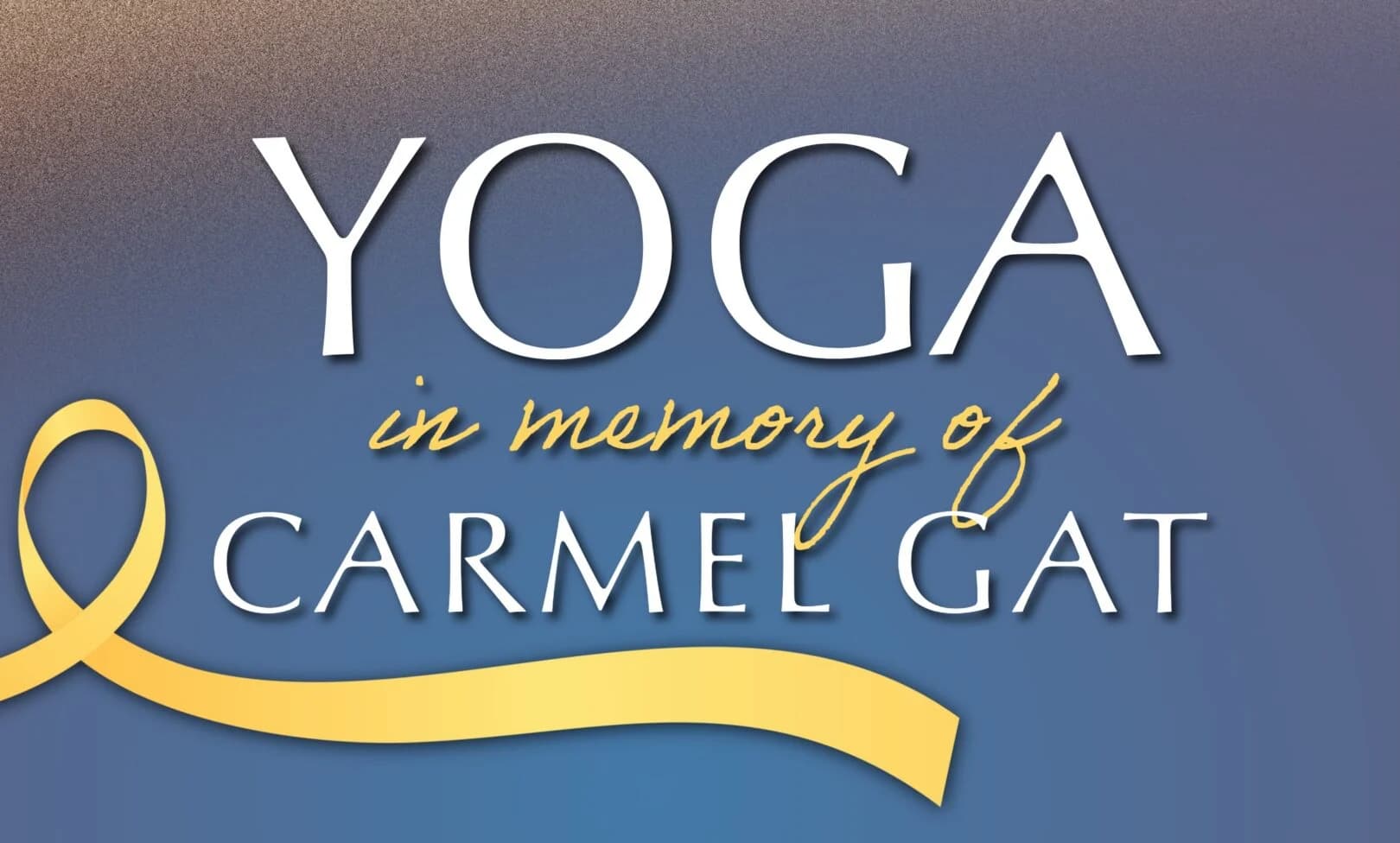 Yoga in Memory of Carmel Gat